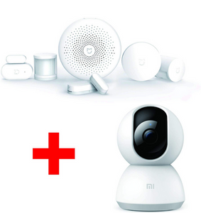 PACK SECURITE XIAOMI + Camera 360° 1080P