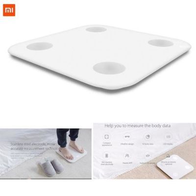 Xiaomi Mi Body Composition Scale 2 Blanc surface en verre
