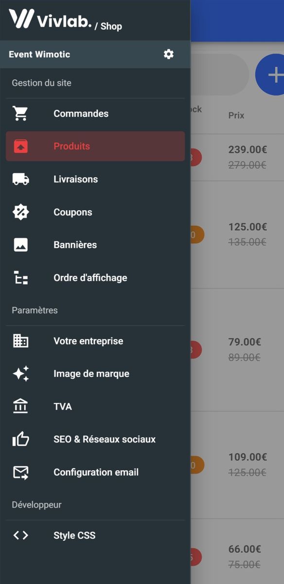 event.wimotic.com admin invoices