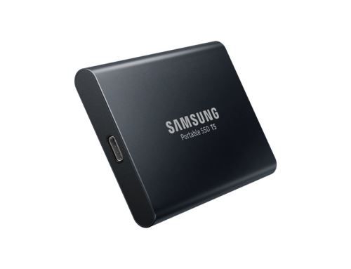 Samsung Disque Dur Externe SSD Portable T5 (1 TB) Noir