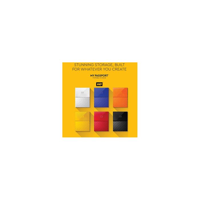 Western Digital My Passport 2To USB 3.0 Noir