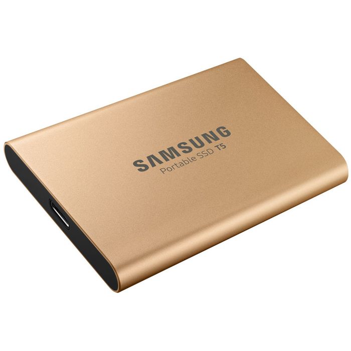 Samsung Disque Dur Externe SSD Portable T5 (500GB) Noir
