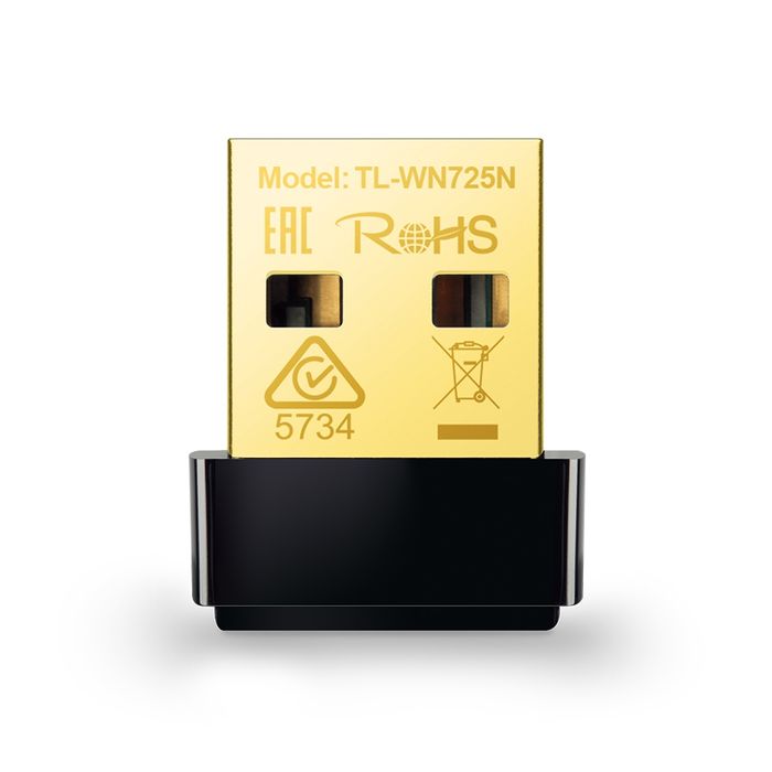 TP-Link Adaptateur Nano USB WiFi 1T1R 150Mb chipset Ralink -TL-WN725N V2