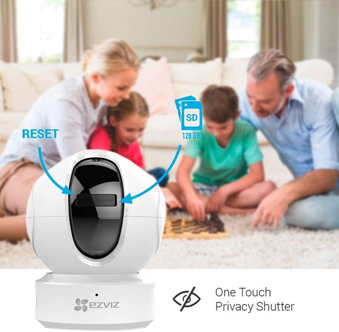EZVIZ Camera IP intérieur WiFi motorisé 360 1080P Audio Bi-Direction - C6C