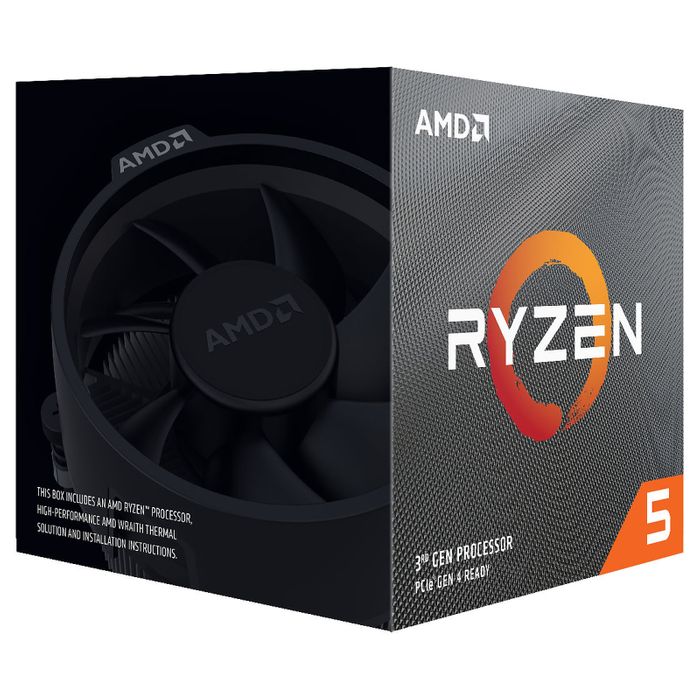 AMD Ryzen 5 3600XT Wraith Spire (3.8 GHz / 4.4 GHz)