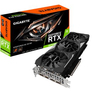 GIGABYTE GEFORCE RTX 2070 SUPER WINDFORCE OC - 8GB GDDR6 - 1785MHZ RGB FUSION