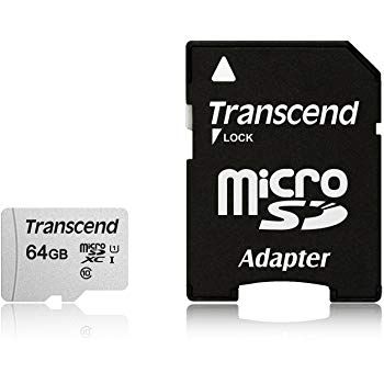 MicroSDXC 64 Go Transcend 300S - TS64GUSD300S-A
