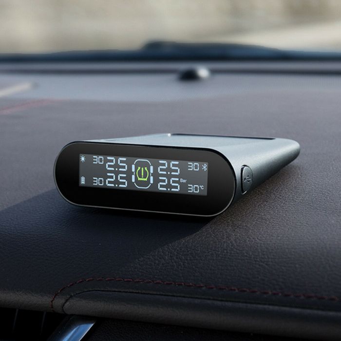 Xiaomi 70mai TPMS Système de surveillance de pression des pneus avec panneau solaire EU