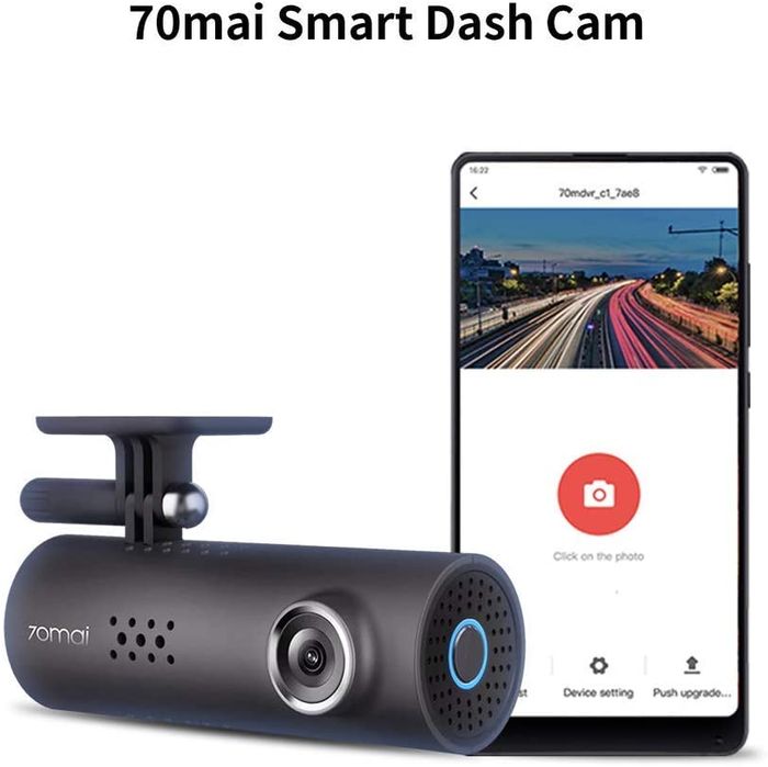 Xiaomi 70mai 1S 1080P Dash Cam Smart Wifi Enregistreur Vidéo Voiture Version EU