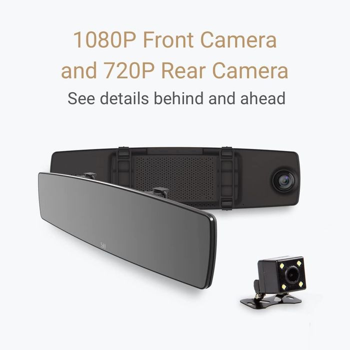 YI Mirror Dash Camera 1080P EU