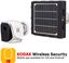 kit camera autonome sans fil full hd kodak w101 panneau solaire sp101 0
