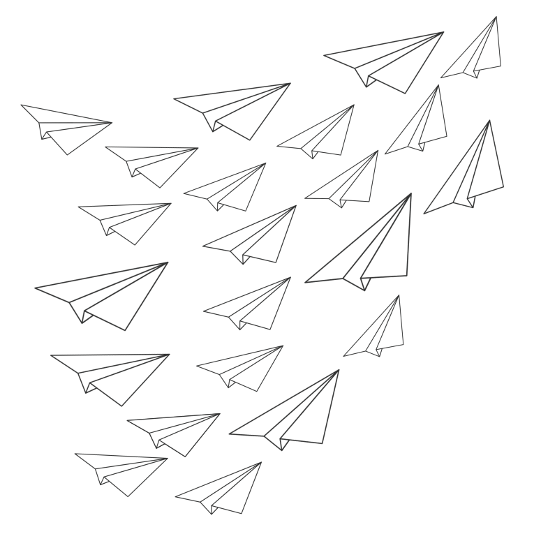 nuee avions