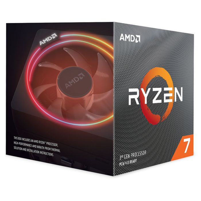 AMD Ryzen 7 3700X Wraith Prism LED RGB (3.6 GHz / 4.4 GHz)