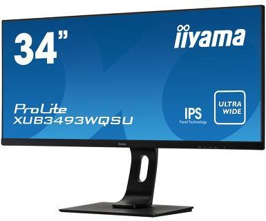 Ecran Iiyama 34" LED - ProLite XUB3493WQSU-B1  IPS 4ms HDMI