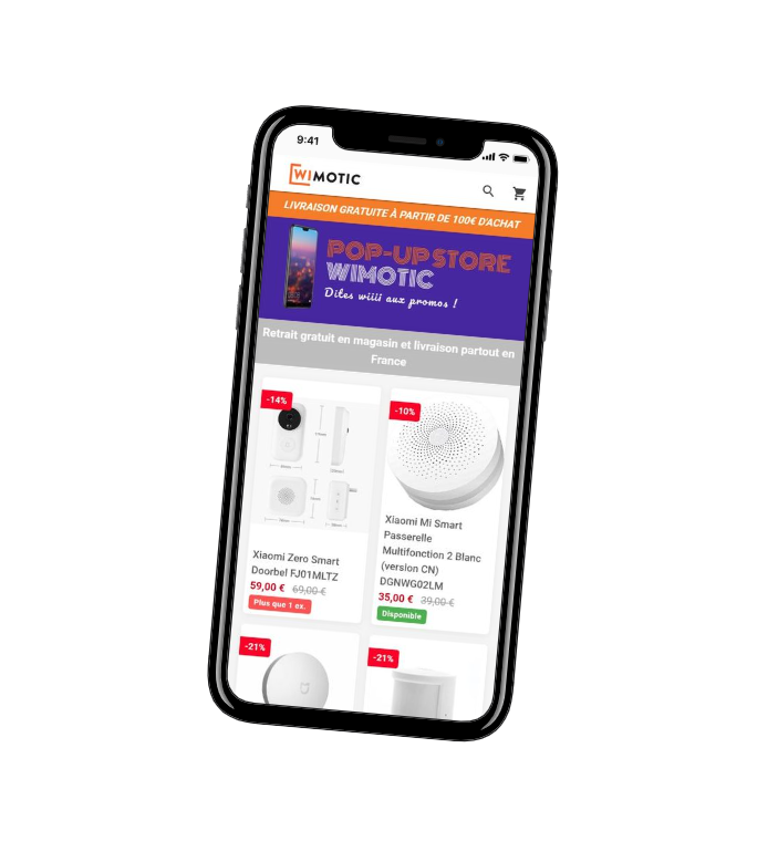 Votre boutique, vos produits, vos clients