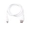cable officiel blanc micro hdmi vers hdmi type a 1m e wimotic