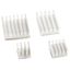 set de 4 heat sink aluminium noir wimotic