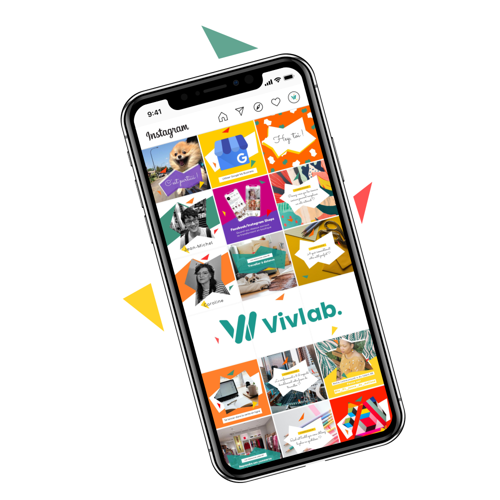Rejoignez la communauté Vivlab sur Instagram 🔥