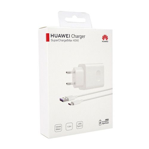 Chargeur HUAWEI 40W prise secteur + cable USB C