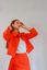 veste beatty en orange vibrant mode responsable