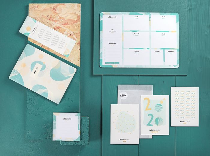 Kit de papeterie par Ollie Paper