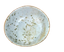 assiette creuse jaune