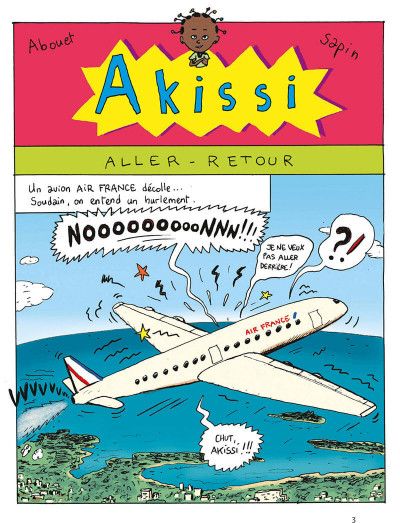 Akissi - Tome 9 : Aller-retour - Marguerite Abouet, Mathieu Sapin