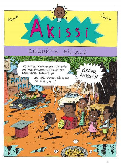 Akissi - Tome 8 : Mission pas possible - Marguerite Abouet, Mathieu Sapin