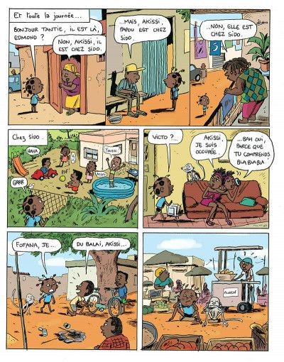 Akissi - Tome 6 : Sans amis - Marguerite Abouet, Mathieu Sapin, Clémence Sapin