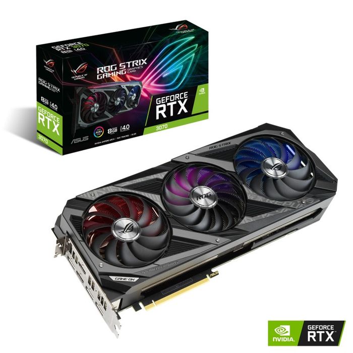 Asus GeForce RTX 3070 ROG STRIX GAMING OC 8Go DDR6