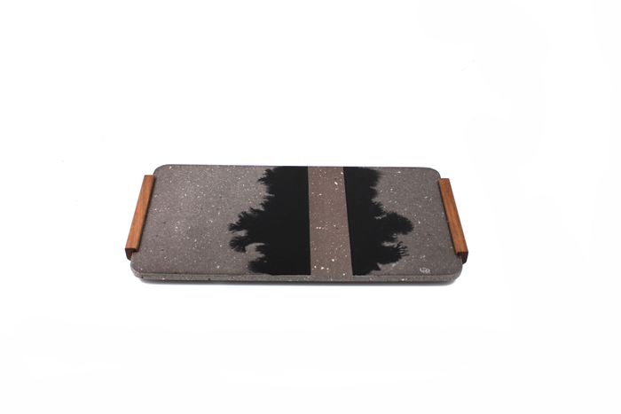 Plateau OKE Noir par Studio Ler