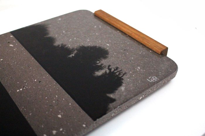 Plateau OKE Noir par Studio Ler