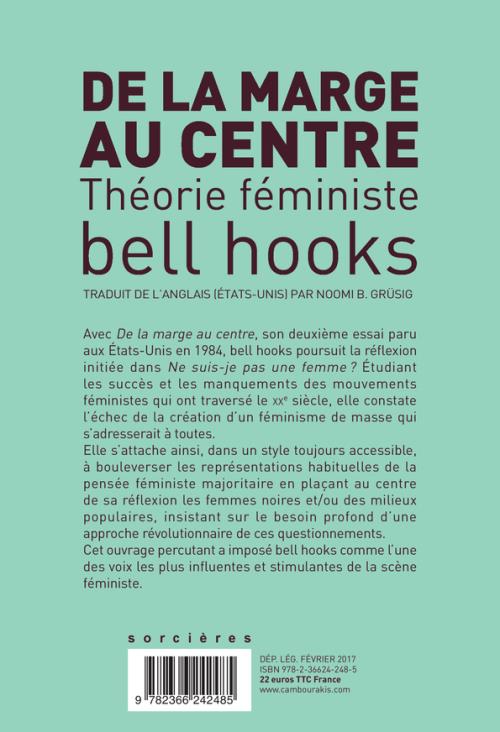 De la marge au centre - Théorie féministe - bell hooks