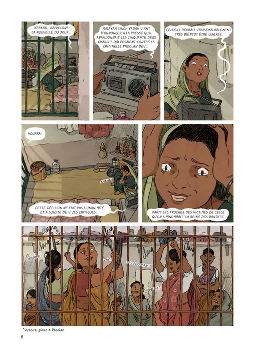 Phoolan Devi : Reine des bandits - Claire Fauvel