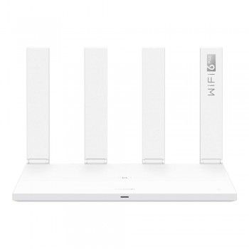 Huawei WiFi AX3 (Quad-core) routeur sans fil Bi-bande (2,4 GHz / 5 GHz) Gigabit Ethernet Blanc