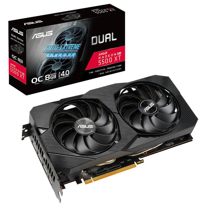 Carte graphique ASUS DUAL-RX5500XT-O8G-EVO