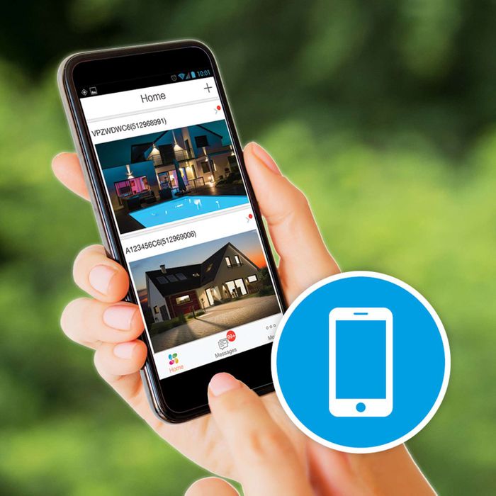 Caméra Ezviz LC1 - Wifi - Extérieur - 1080 P - haut-parleur - Lumière et alarme intégrées