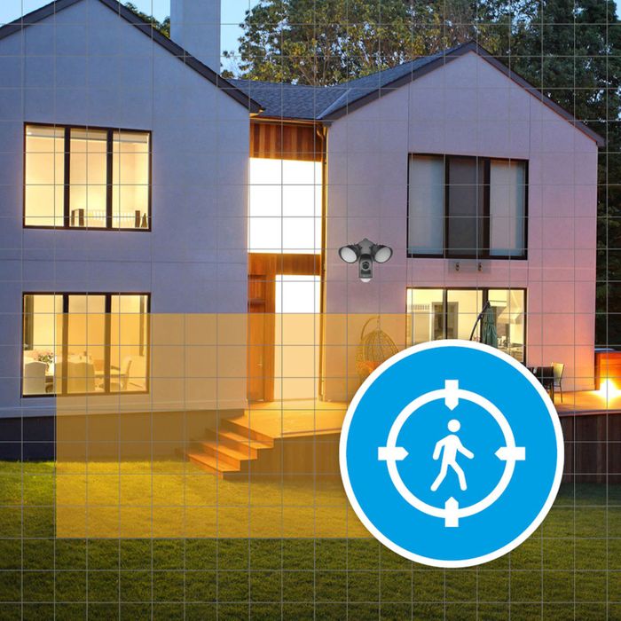 Caméra Ezviz LC1 - Wifi - Extérieur - 1080 P - haut-parleur - Lumière et alarme intégrées