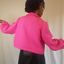 photo veste etincelante fuchsia intense dos mode responsable redim
