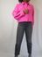 photo veste etincelante fuchsia intense devant upcycling