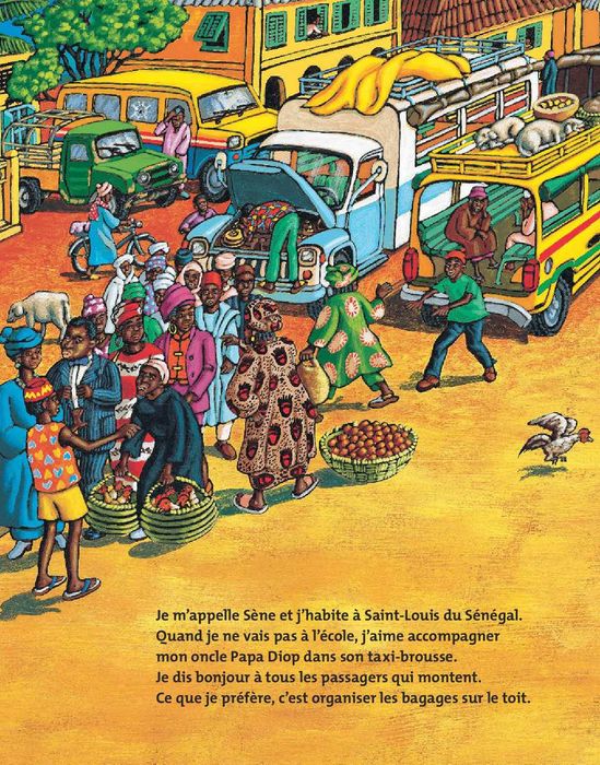 Le taxi-brousse de Papa Diop - Christian Epanya