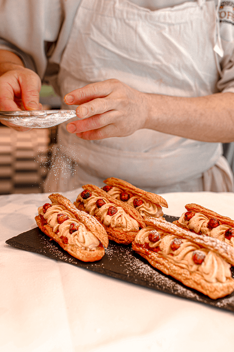 l'atelier, le lieu des créations gourmandes