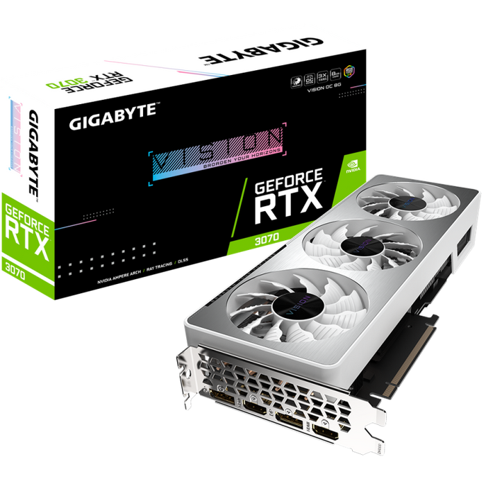 Gigabyte GeForce RTX 3070 VISION OC 8G GV-N3070VISION OC-8GD