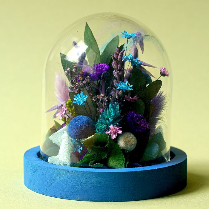 Mini cloche fleurie "Avatar"