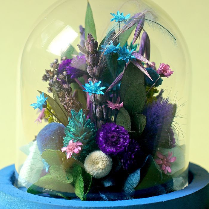 Mini cloche fleurie "Avatar"