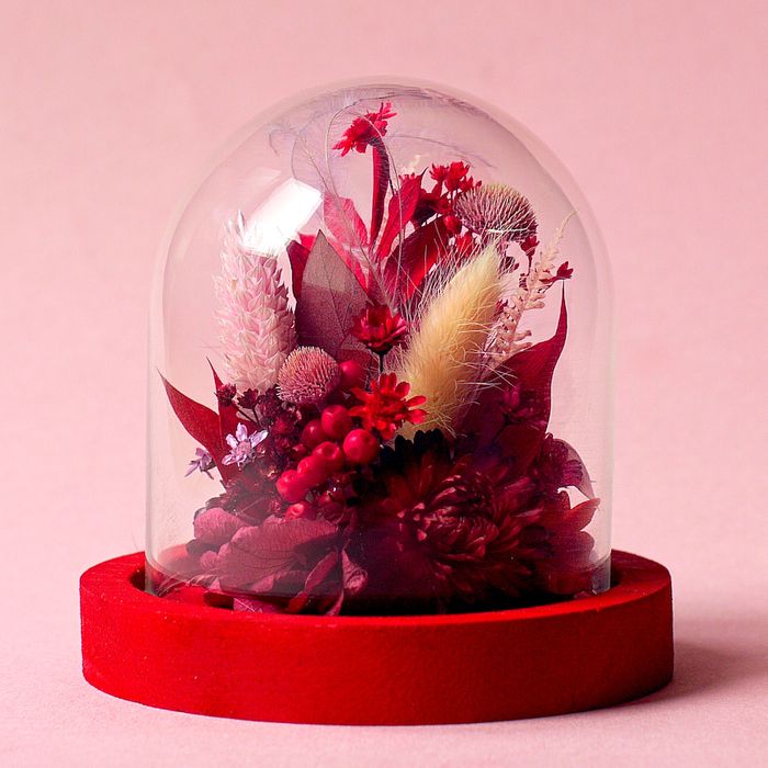 Mini cloche fleurie "West Side Story"