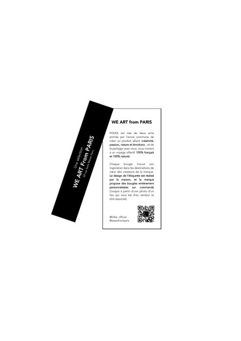 Bougie "Colmar" par Folke