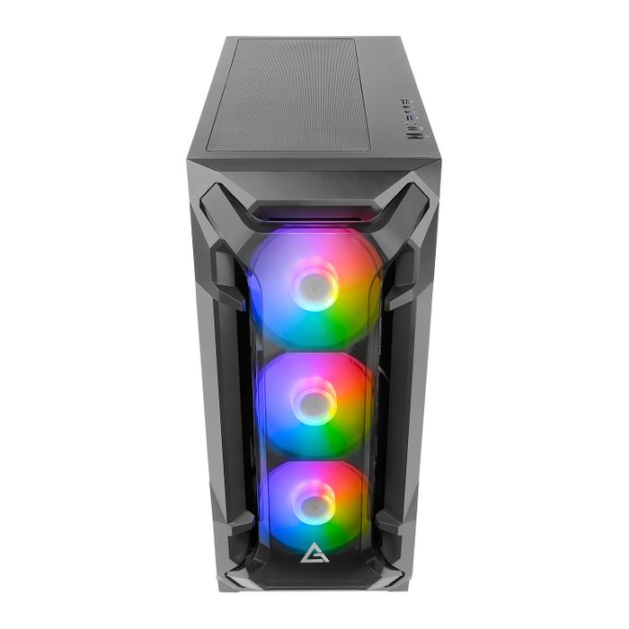 Boitier ANTEC DF600 FLUX RGB COTE TRANSPARENT