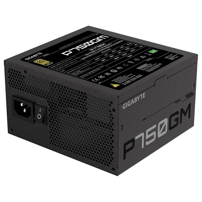 Alimentation Gigabyte Modulaire - 750W - 80 PLUS Gold - GP-750GM