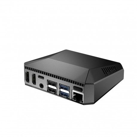 Boîtier ventilé pour Raspberry Pi 4 bouton ON/OFF